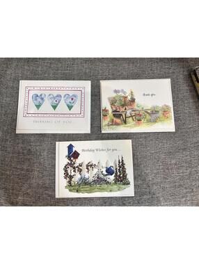 3 American Heart Association Greeting Cards With Matching Envelopes Vintage
